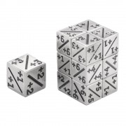 12mm Postive counter dice-Silver